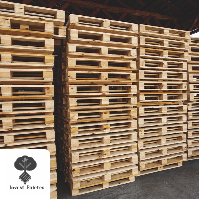 suporte caixas madeira industrial logística